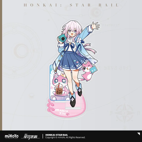 Acrylic Standee - Honkai Star Rail - Little Cat Ver. (miHoYo) Standee CHÍNH HÃNG