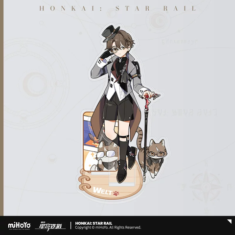 Acrylic Standee - Honkai Star Rail - Little Cat Ver. (miHoYo) Standee CHÍNH HÃNG