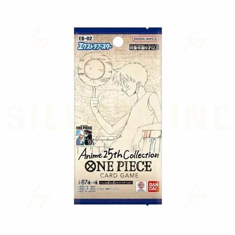 THẺ BÀI One Piece Card Game - EB02 – Anime 25th Collection Extra Booster Cards (BANDAI) PACK CARD CHÍNH HÃNG