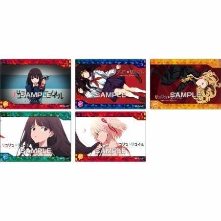 THẺ BÀI Lycoris Recoil Clear Card Collection PACK CARD CHÍNH HÃNG