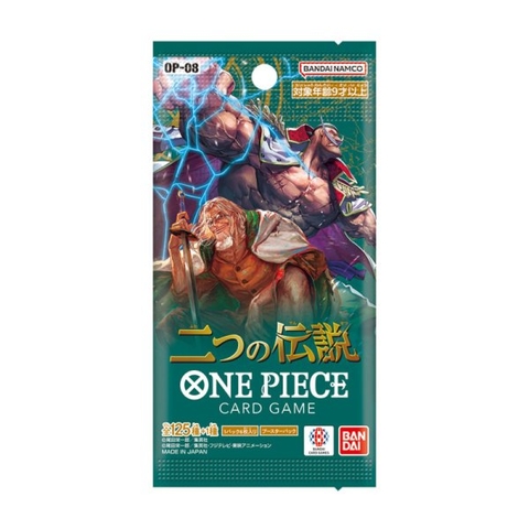 THẺ BÀI One Piece Card Game - OP08 – Two Legends Cards (BANDAI) PACK CARD CHÍNH HÃNG
