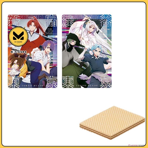THẺ BÀI Shokugan: Oshi No Ko - Card Wafer Vol.02 (Bandai) PACK CARD CHÍNH HÃNG