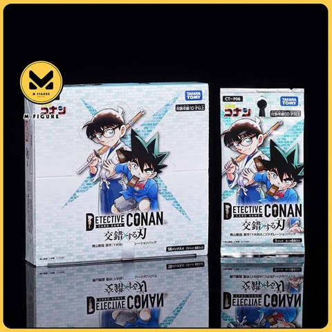THẺ BÀI Detective Conan -  Crossed Blades [CT-P06] ( Takara Tomy) PACK CARD CHÍNH HÃNG