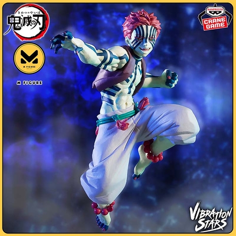 MÔ HÌNH Akaza - Kimetsu no Yaiba - Vibration Stars (Bandai Spirits) FIGURE CHÍNH HÃNG