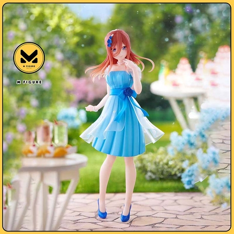 MÔ HÌNH Nakano Miku - Gotoubun no Hanayome∽ - Trio-Try-iT - Pastel Dress (FuRyu) FIGURE CHÍNH HÃNG