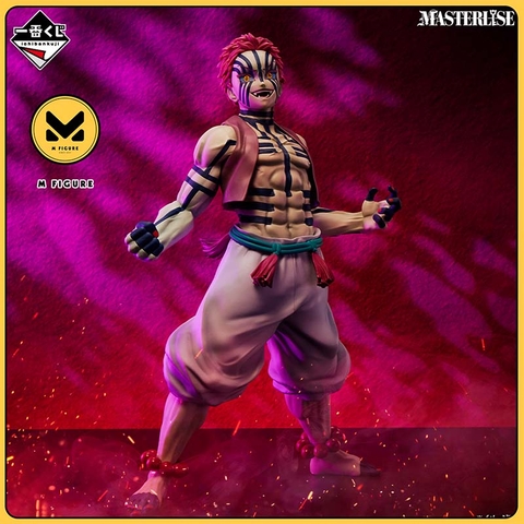MÔ HÌNH Akaza - Kimetsu no Yaiba - Ichiban Kuji - (C Prize) - Masterlise (Bandai Spirits) FIGURE CHÍNH HÃNG