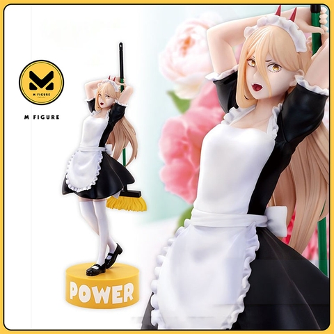 MÔ HÌNH Power - Chainsaw Man - HereDitail - Maid ver. (GENDA GiGO Entertainment) FIGURE CHÍNH HÃNG