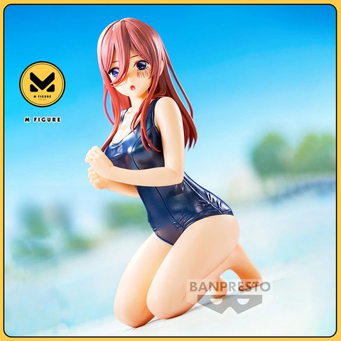 MÔ HÌNH Nakano Miku - Eiga Gotoubun no Hanayome - Celestial Vivi - School style ver. (Bandai Spirits) FIGURE CHÍNH HÃNG