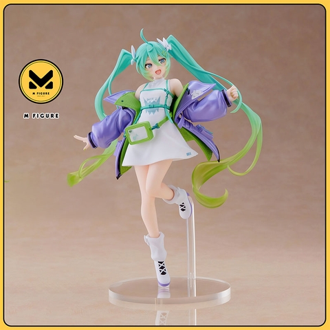 MÔ HÌNH Hatsune Miku - Hatsune Miku Fashion Figure - Sporty (Taito) FIGURE CHÍNH HÃNG