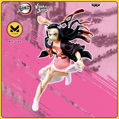 MÔ HÌNH Kamado Nezuko - Kimetsu no Yaiba - Vibration Stars (Bandai Spirits) FIGURE CHÍNH HÃNG