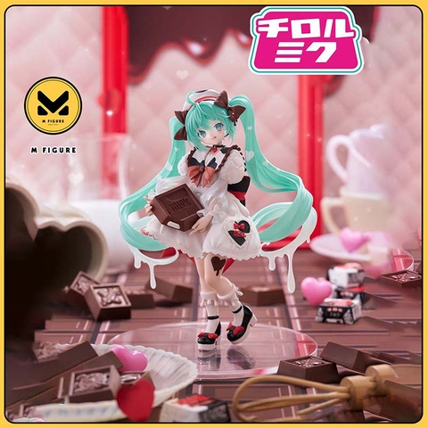 MÔ HÌNH Hatsune Miku - Milk ver - Piapro - Hatsune Miku x Tirol Chocolate - Trio-Try-iT (FuRyu) FIGURE CHÍNH HÃNG