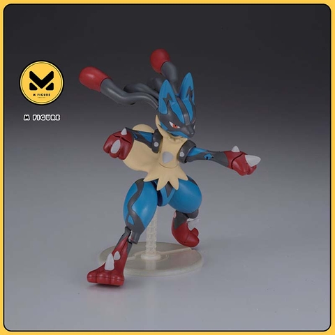 MÔ HÌNH Lucario - Pocket Monsters XY - Pokémon Plamo - 35 - Mega Lucario (Bandai) FIGURE CHÍNH HÃNG