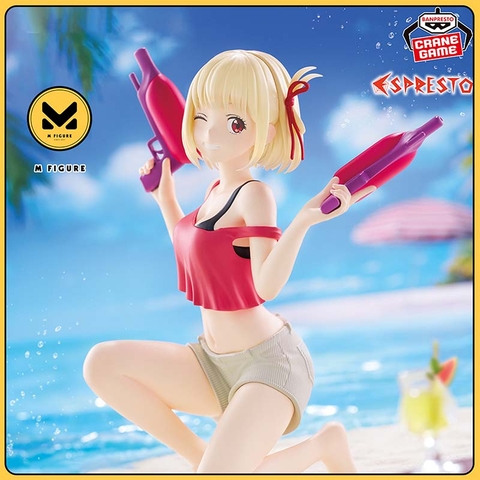 MÔ HÌNH Nishikigi Chisato - Lycoris Recoil - Espresto Aqua Twinkle (Bandai Spirits) FIGURE CHÍNH HÃNG