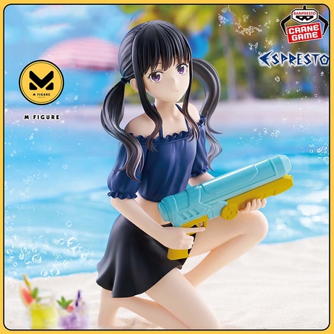 MÔ HÌNH Inoue Takina - Lycoris Recoil - Espresto Aqua Twinkle (Bandai Spirits) FIGURE CHÍNH HÃNG