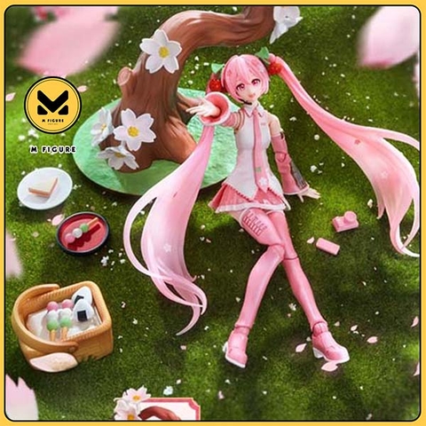 MÔ HÌNH  Hatsune Miku - Vocaloid - Fantastics Sakura Hatsune Miku (Blokees) MODEL KIT CHÍNH HÃNG