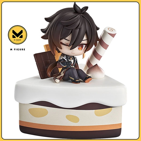 [Pre Order] MÔ HÌNH Zhongli - Genshin Impact - Genshin Impact Wondrous Travels Series Q Version Figure (Good Smile Company, miHoYo) FIGURE CHÍNH HÃNG