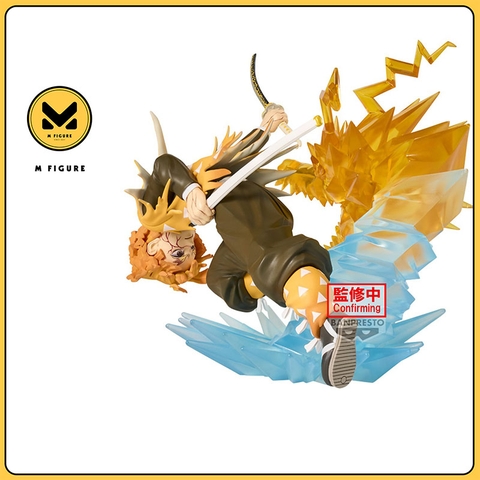[Pre Order] MÔ HÌNH Agatsuma Zenitsu - Kimetsu no Yaiba - Vibration Stars Plus (Bandai Spirits) FIGURE CHÍNH HÃNG
