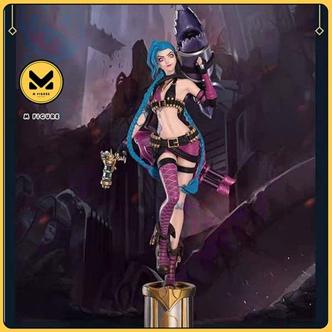 MÔ HÌNH Jinx - League of Legends  - 3D Figure Shaped Pen - CMGE Collaboration Editon (TYCTOYS) FIGURE CHÍNH HÃNG