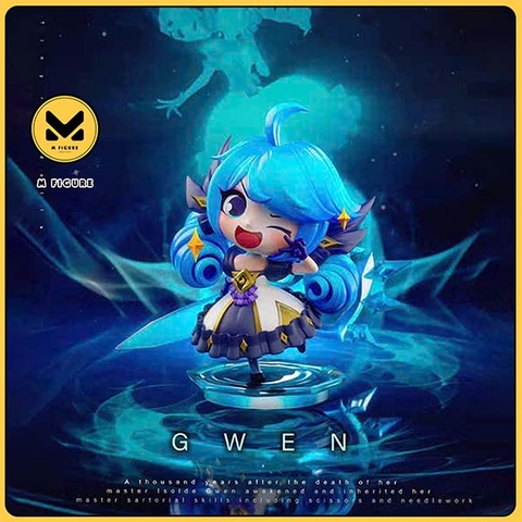 MÔ HÌNH Gwen Chibi - League of Legends - Team Fight Tactics Figure Edition (Bu Ji Dao Studio) FIGURE CHÍNH HÃNG