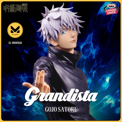 MÔ HÌNH Gojo Satoru - Jujutsu Kaisen - Grandista (Bandai Spirits) FIGURE CHÍNH HÃNG