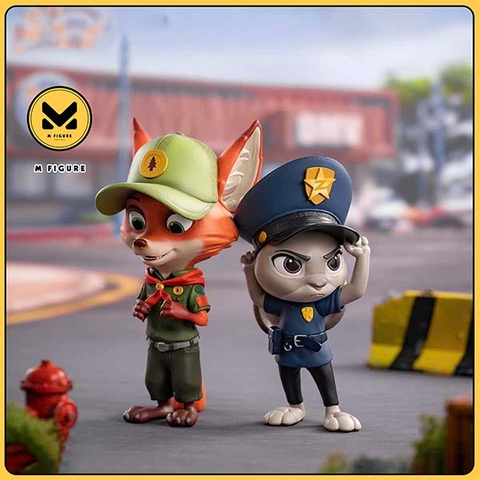 MÔ HÌNH Nick & Judy - Zootopia - Wilde Life - Collectible Figure Gift (MORSTROM) FIGURE CHÍNH HÃNG