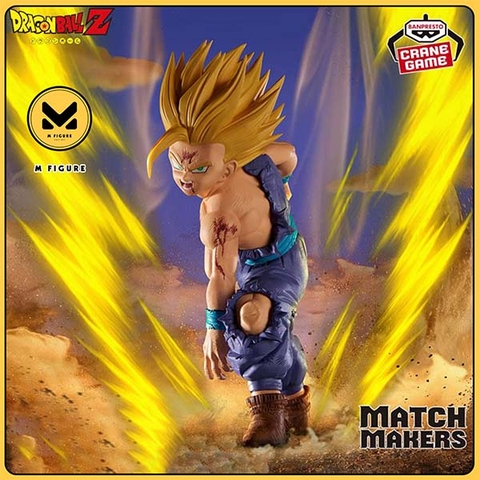 MÔ HÌNH Son Gohan SSJ2 - Dragon Ball Z - Match Makers (Bandai Spirits) FIGURE CHÍNH HÃNG
