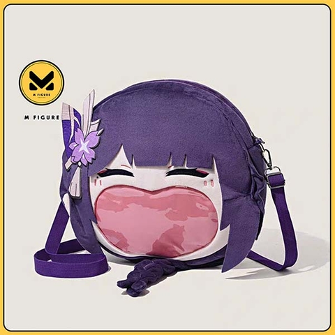 Túi Đeo Raiden Shogun Uwa - Crossbody Backpack ItaBag - Genshin Impact  - Plushie CHÍNH HÃNG