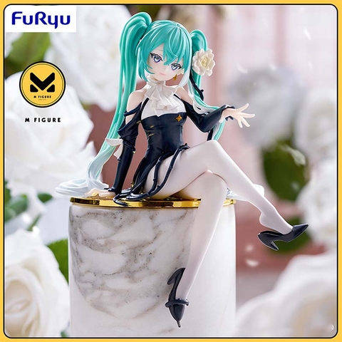 MÔ HÌNH Hatsune Miku -  Vocaloid - Flower Fairy - Noodle Stopper Figure - White Rose (FuRyu). FIGURE CHÍNH HÃNG