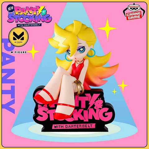 [Pre Order] MÔ HÌNH Panty Anarchy - New Panty & Stocking with Garterbelt - Monitor Top Figure (Bandai Spirits) FIGURE CHÍNH HÃNG