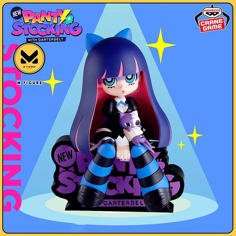 [Pre Order] MÔ HÌNH Honekoneko - Stocking Anarchy - New Panty & Stocking with Garterbelt - Monitor Top Figure (Bandai Spirits) FIGURE CHÍNH HÃNG