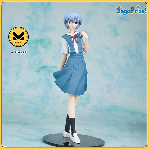 MÔ HÌNH Ayanami Rei - Evangelion Shin Gekijouban - High Premium Figure - Seifuku Ver. (Sega Fave) FIGURE CHÍNH HÃNG