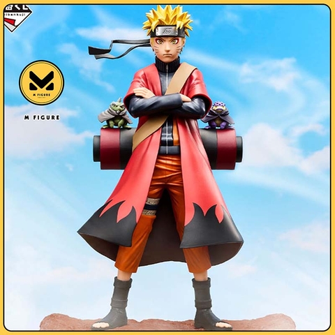 MÔ HÌNH Uzumaki Naruto - Fukasaku - Shima - Naruto Shippuuden - Ichiban Kuji (A Prize) - Masterlise (Bandai Spirits) FIGURE CHÍNH HÃNG