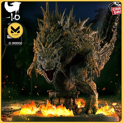 MÔ HÌNH Gojira - Gojira-1.0 - Art Vignette - Odo Shima Shuugeki Image (Bandai Spirits) FIGURE CHÍNH HÃNG