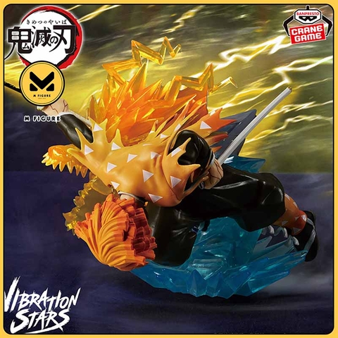 MÔ HÌNH Agatsuma Zenitsu - Kimetsu no Yaiba - Vibration Stars Plus (Bandai Spirits) FIGURE CHÍNH HÃNG