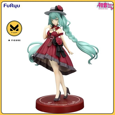 MÔ HÌNH Hatsune Miku - Vocaloid - Trio-Try-iT Figure - Red Dress Ver. (FuRyu) FIGURE CHÍNH HÃNG