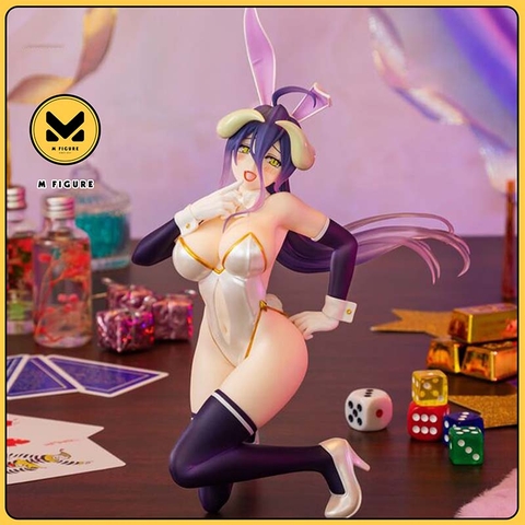 MÔ HÌNH Albedo - Overlord - One-Seventh Carat - 1/7 - Bunny White Ver. (System Service) FIGURE CHÍNH HÃNG