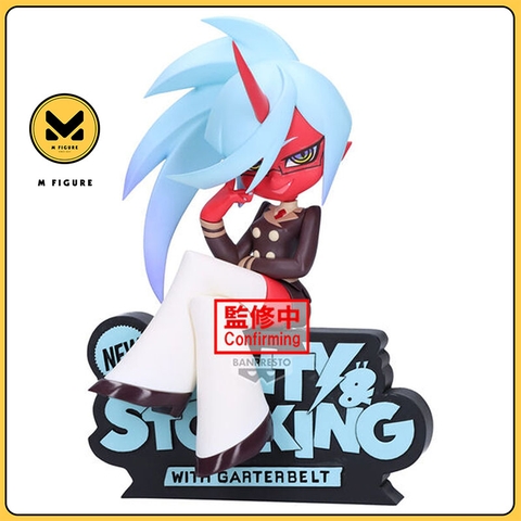 [Pre Order] MÔ HÌNH Kneesocks Daemon - New Panty & Stocking with Garterbelt - Monitor Top Figure (Bandai Spirits) FIGURE CHÍNH HÃNG