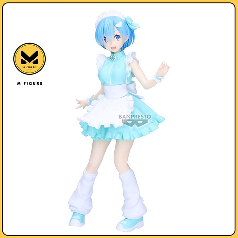 [Pre Order] MÔ HÌNH Rem - Re:Zero Kara Hajimeru Isekai Seikatsu - Glitter & Glamours - Jersey Maid Ver. (Bandai Spirits) FIGURE CHÍNH HÃNG
