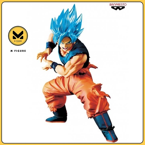 MÔ HÌNH Son Goku SSGSS - Dragon Ball Super - Maximatic (Bandai Spirits) FIGURE CHÍNH HÃNG