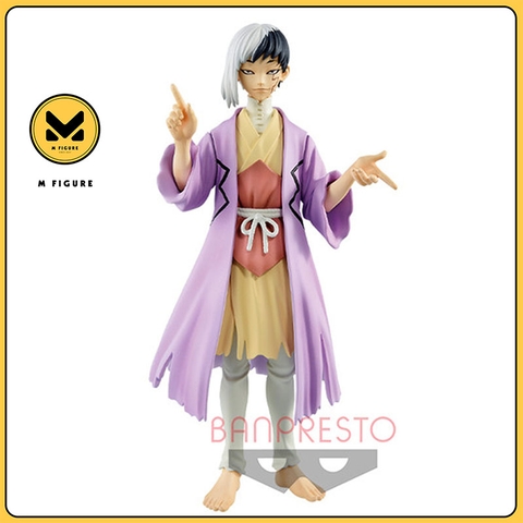 MÔ HÌNH Asagiri Gen - Dr. Stone - Figure of Stone World: Zoukei no Kagaku (Bandai Spirits) FIGURE CHÍNH HÃNG