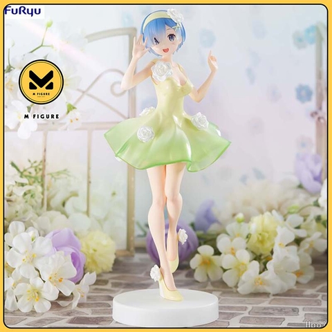 MÔ HÌNH Rem - Re:Zero Kara Hajimeru Isekai Seikatsu - Trio-Try-iT Figure - Flower Dress (FuRyu) FIGURE CHÍNH HÃNG