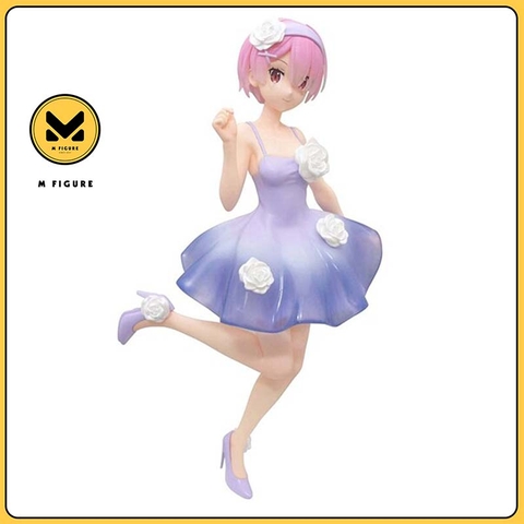 MÔ HÌNH Ram - Re:Zero Kara Hajimeru Isekai Seikatsu - Trio-Try-iT Figure - Flower Dress (FuRyu) FIGURE CHÍNH HÃNG