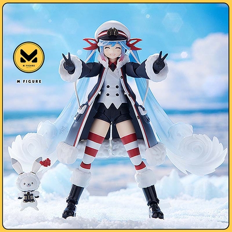 MÔ HÌNH Hatsune Miku - Rabbit Yukine - Vocaloid - Figma (#EX-066) - Snow, Grand Voyage Ver. (Max Factory) ACTION FIGURE CHÍNH HÃNG