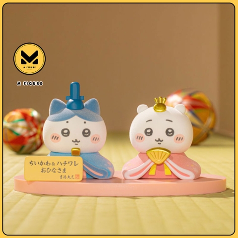 MÔ HÌNH Chiikawa - Hachiware - Mini Hinaningyou (Yoshitoku) FIGURE CHÍNH HÃNG