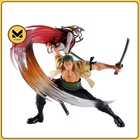 [PRE ORDER] MÔ HÌNH Roronoa Zoro/Sogeking  - One Piece - Ichiban Kuji - Ichiban Kuji One Piece Impact Log (C Prize) - Revible Moment - Meitou: Hana Arashi (Bandai Spirits) FIGURE CHÍNH HÃNG