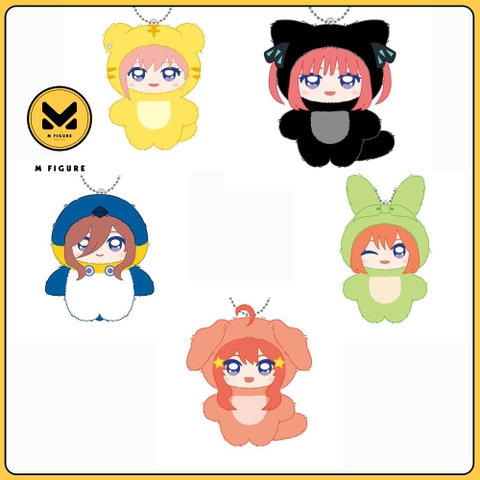 [PRE ORDER] BÔNG Gotoubun no Hanayome - Chimi Kemo Mascot - Plush Mascot (Ensky) PLUSH CHÍNH HÃNG