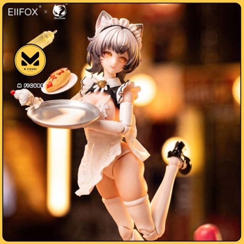 [PRE-ORDER] MÔ HÌNH Cat Maid Little Pudding - Original - 1/12 (Bear Panda, Eiifox) FIGURE CHÍNH HÃNG