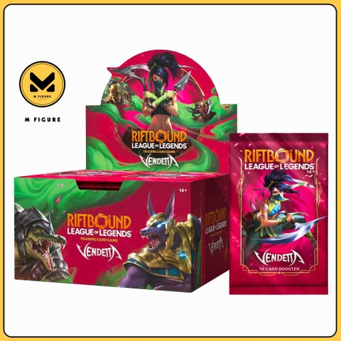 THẺ BÀI Liên Minh Huyền Thoại - Riftbound: League of Legends TCG Vendetta - Booster (Riot Games) CARD GAME CHÍNH HÃNG
