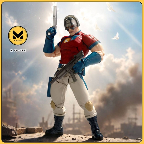 [PRE ORDER] MÔ HÌNH Peacemaker - Justice League - Amazing Yamaguchi - Revoltech (Kaiyodo) ACTION FIGURE CHÍNH HÃNG