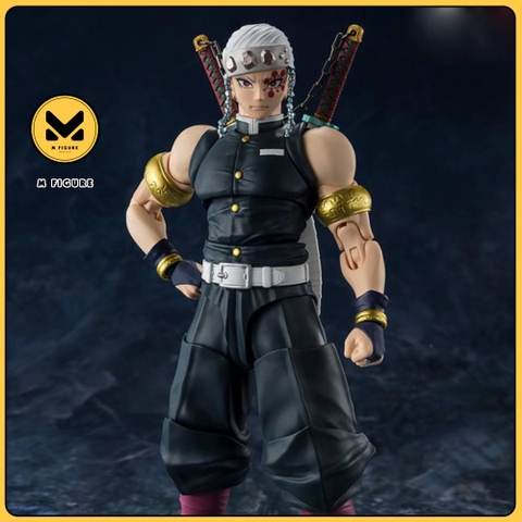 [PRE ORDER] MÔ HÌNH Uzui Tengen - Kimetsu no Yaiba - S.H.Figuarts (Bandai Spirits) ACTION FIGURE CHÍNH HÃNG